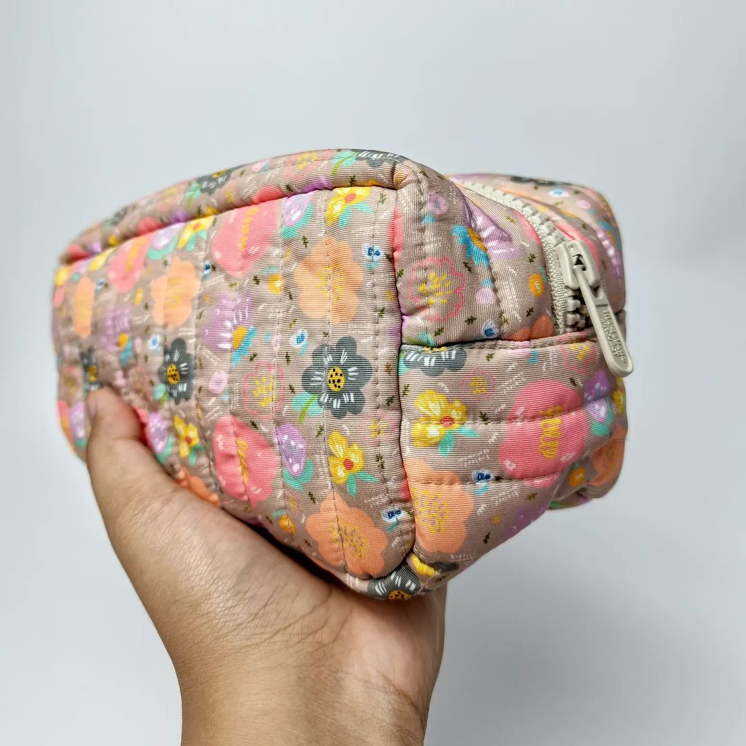 COSMETIC POUCH QUILTED_C3278M_AYANA MOCCA