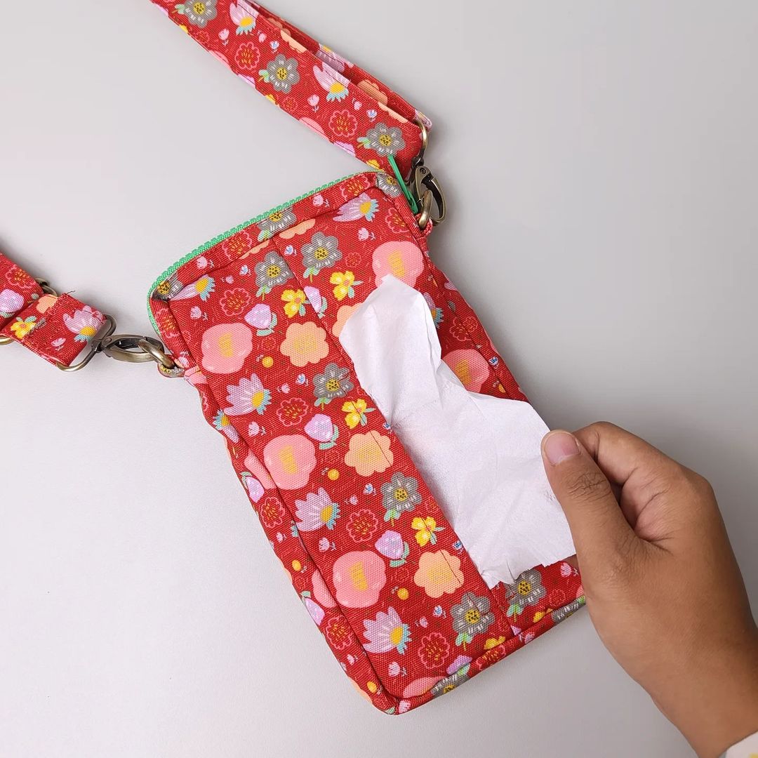 PHONE WALLET POUCH (PWP)_C4191_WATER REPELLENT_AYANA MAROON