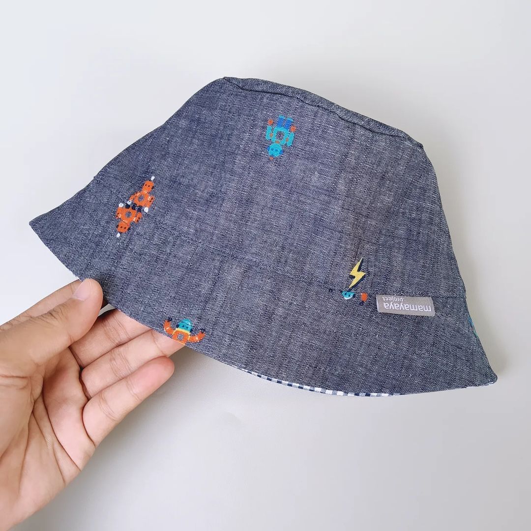 BUCKET HAT_A6123_ROBOT THUNDER_46