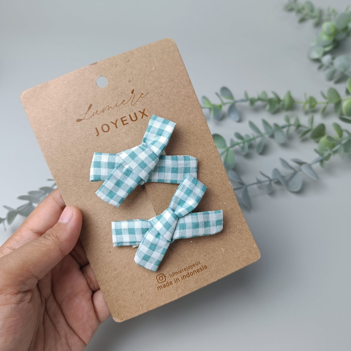 SET MINI BOW_KOTAK MEDIUM HIJAU