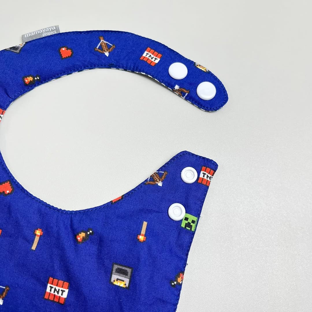 ROUND BIBS_A6421_MINECRAFT
