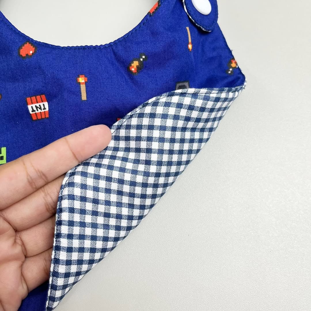 ROUND BIBS_A6421_MINECRAFT