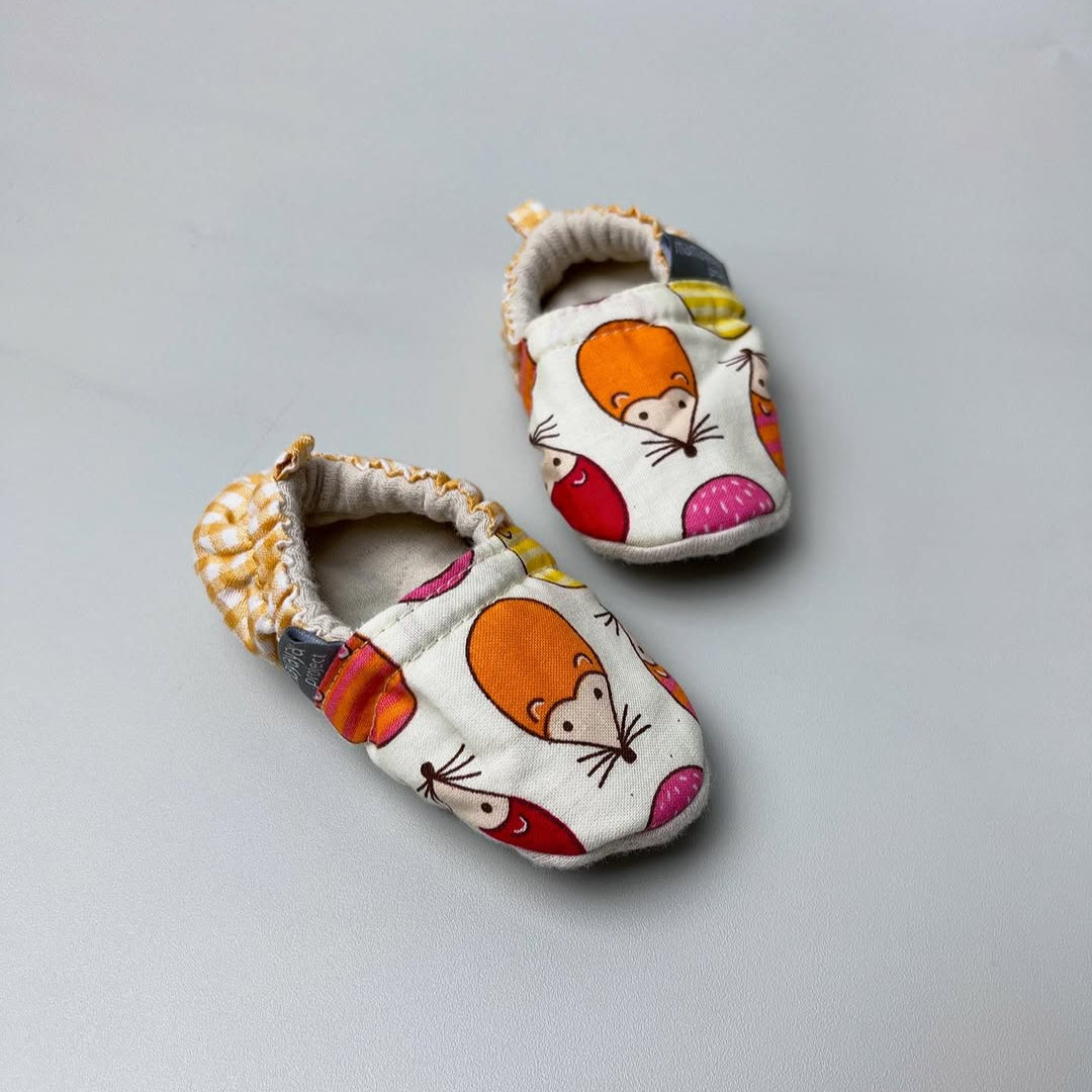 BABY SHOES_A5743_MOUSE MINI ORANGE_(0-3)