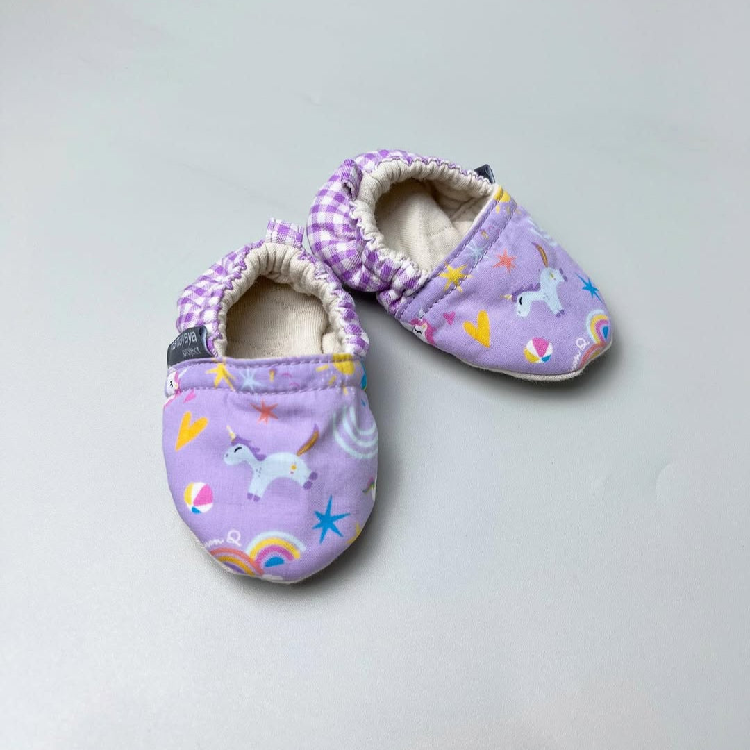 BABY SHOES_A6278_MINI UNICORN LILAC_(3-6)