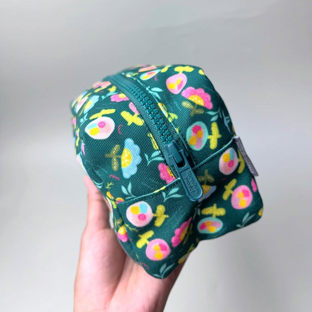 COSMETIC POUCH_C7087_MINI AMARA FOREST GREEN