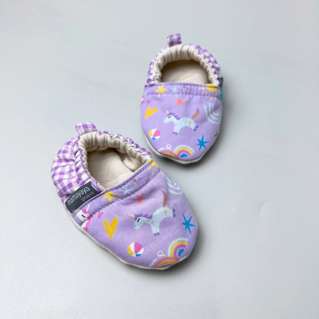 BABY SHOES_A6278_MINI UNICORN LILAC_(3-6)