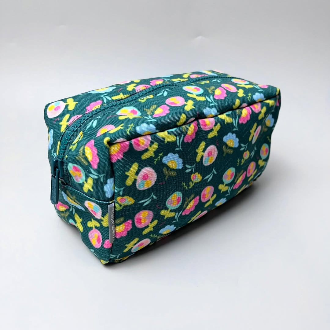 COSMETIC POUCH_C7087_MINI AMARA FOREST GREEN