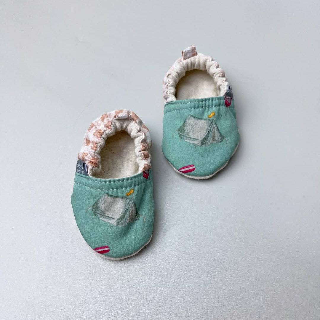 BABY SHOES_A6336_CAMPING HIJAU_(3-6)