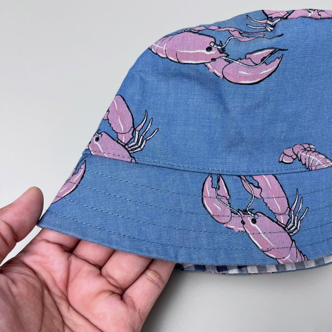BUCKET HAT_A4011_LOBSTER DENIM_56