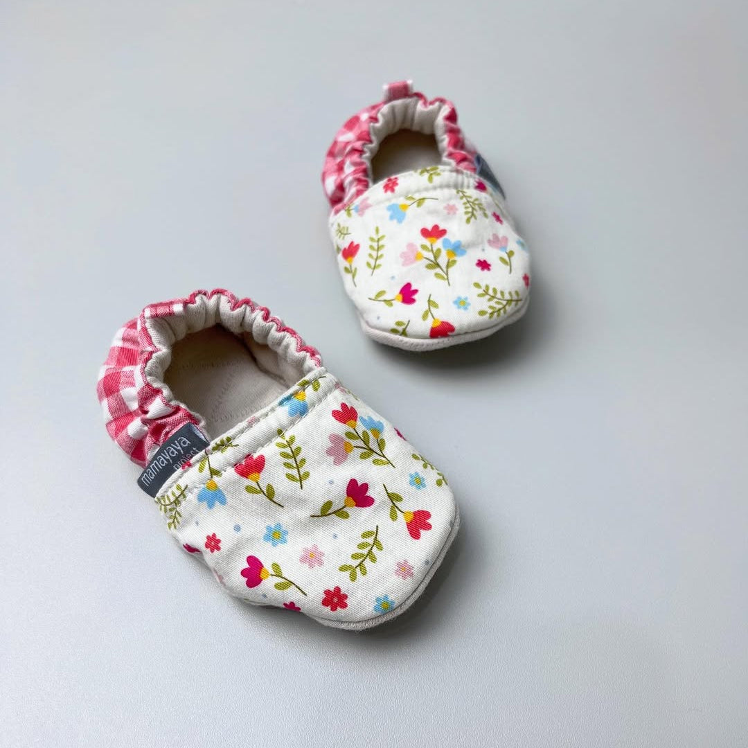 BABY SHOES_A6192_BUNGA CANNA CREAM_(9-12)