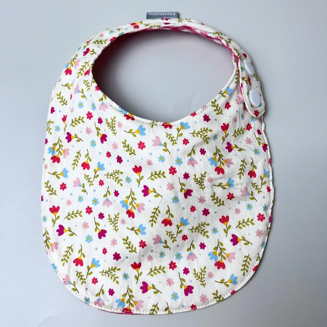 SET BABY | BUCKET HAT | BIBS | BABY SHOES_A6192_BUNGA CANNA CREAM