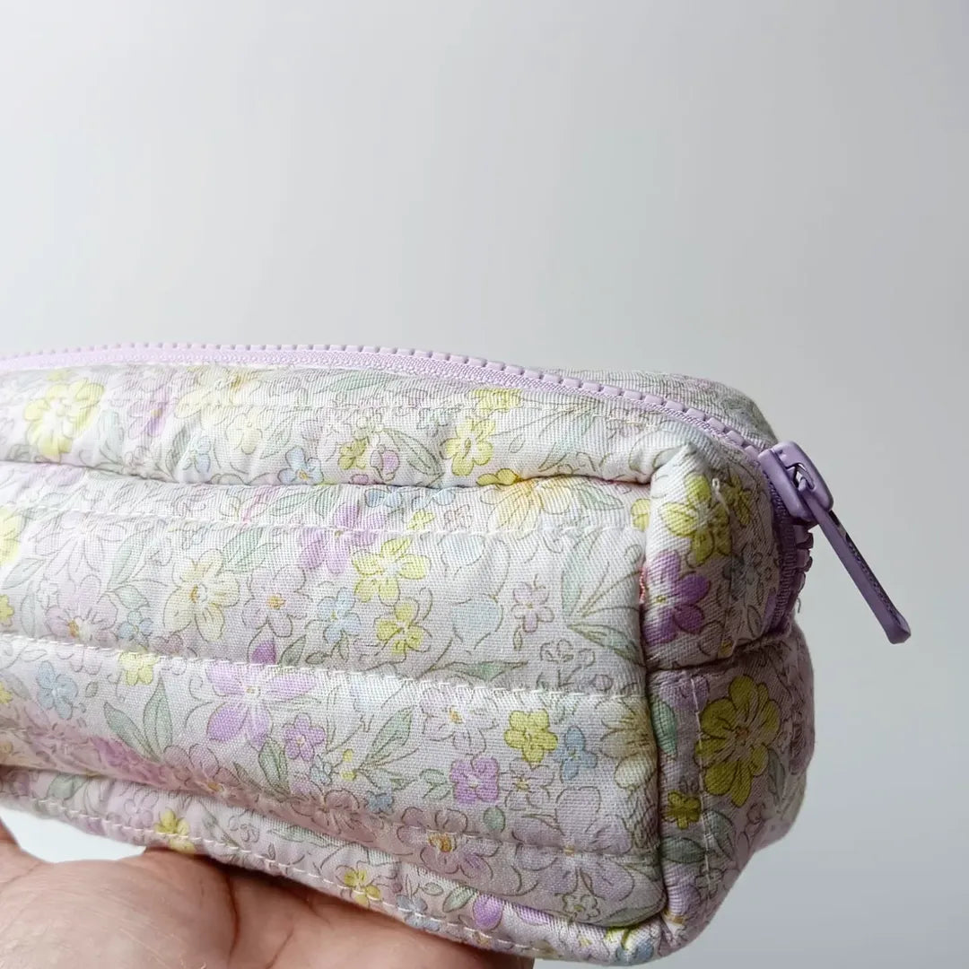 PENCIL CASE_BUNGA KUNING PASTEL