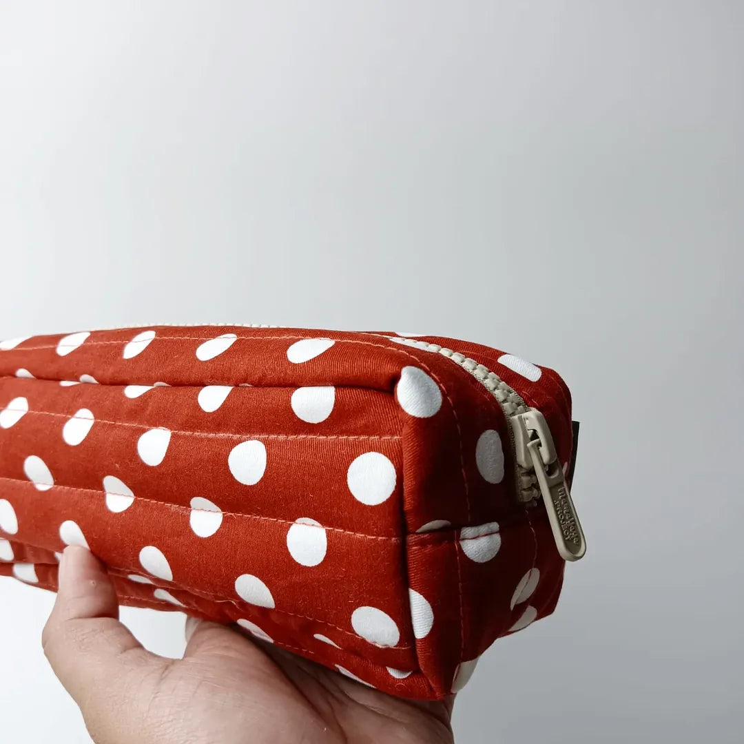 PENCIL CASE_POLKA TERRACOTTA