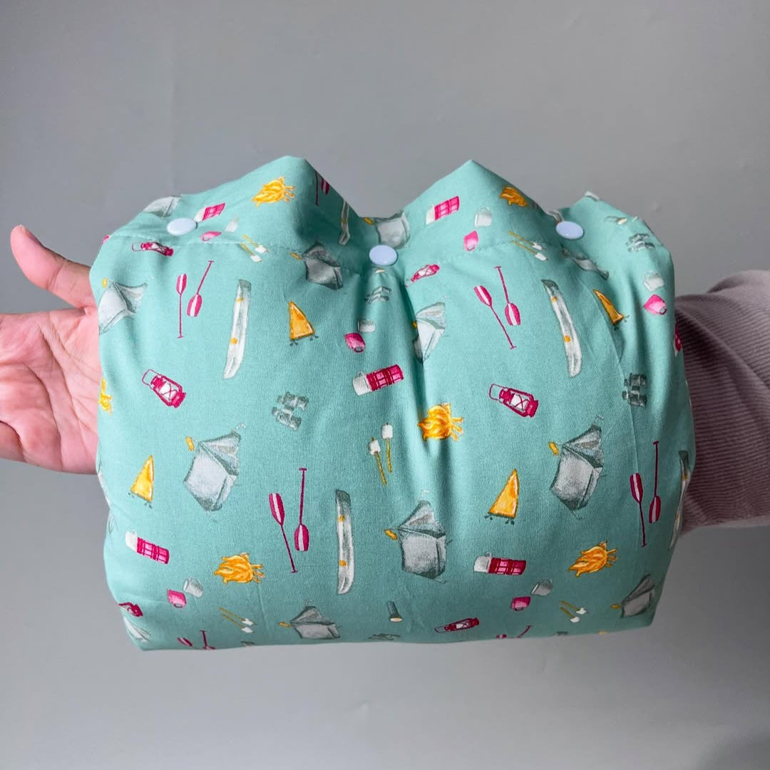TRAVEL NURSING ARM PILLOW_A6336_CAMPING HIJAU