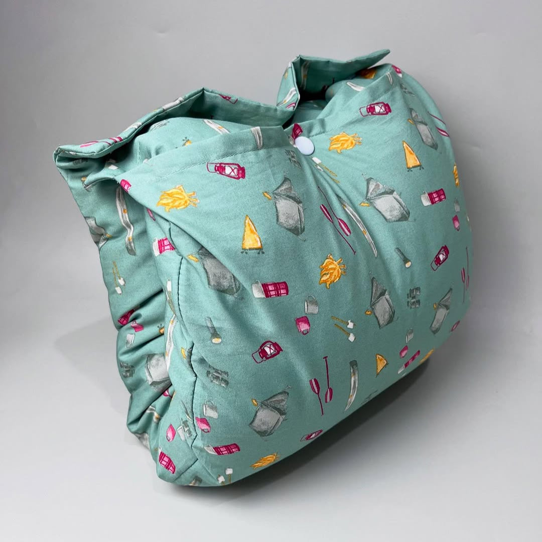 TRAVEL NURSING ARM PILLOW_A6336_CAMPING HIJAU