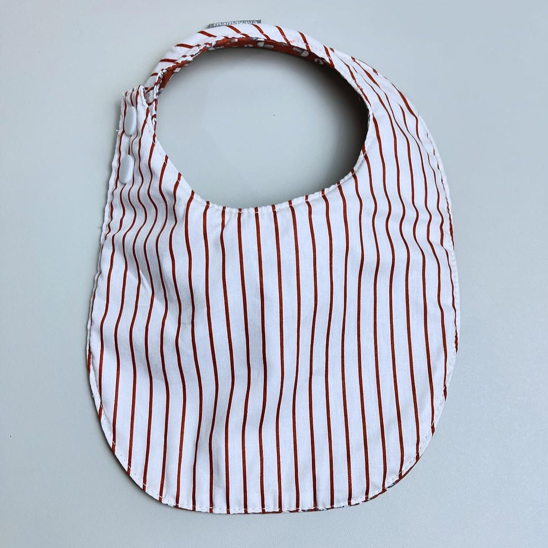 ROUND BIBS_A7032_SCREW BROWN