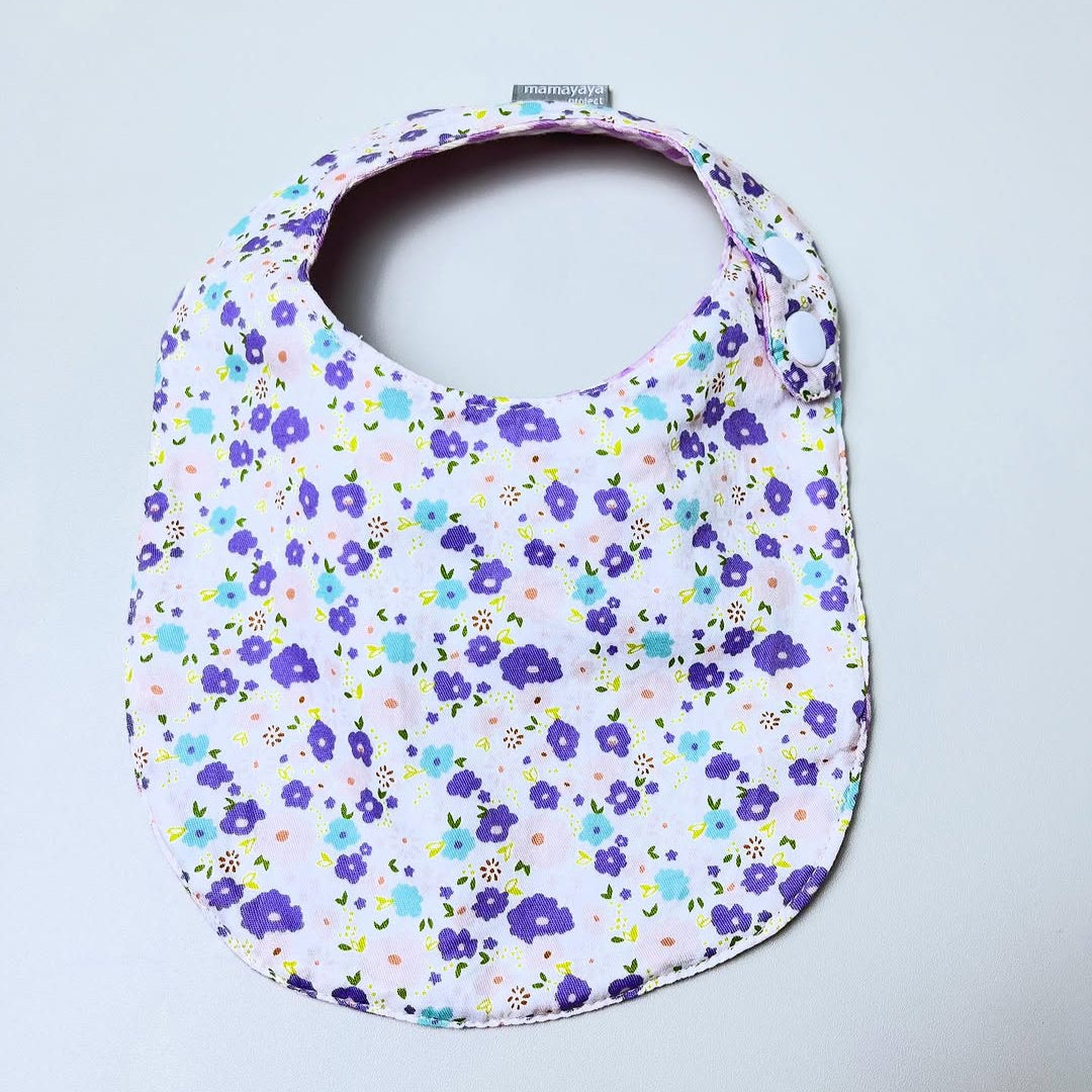 SET BABY | BUCKET HAT | BIBS | BABY SHOES_A7038_NIGELLA UNGU