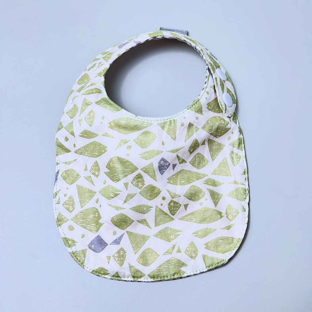 SET BABY | BUCKET HAT | BIBS | BABY SHOES_A7045_IKAN HIJAU