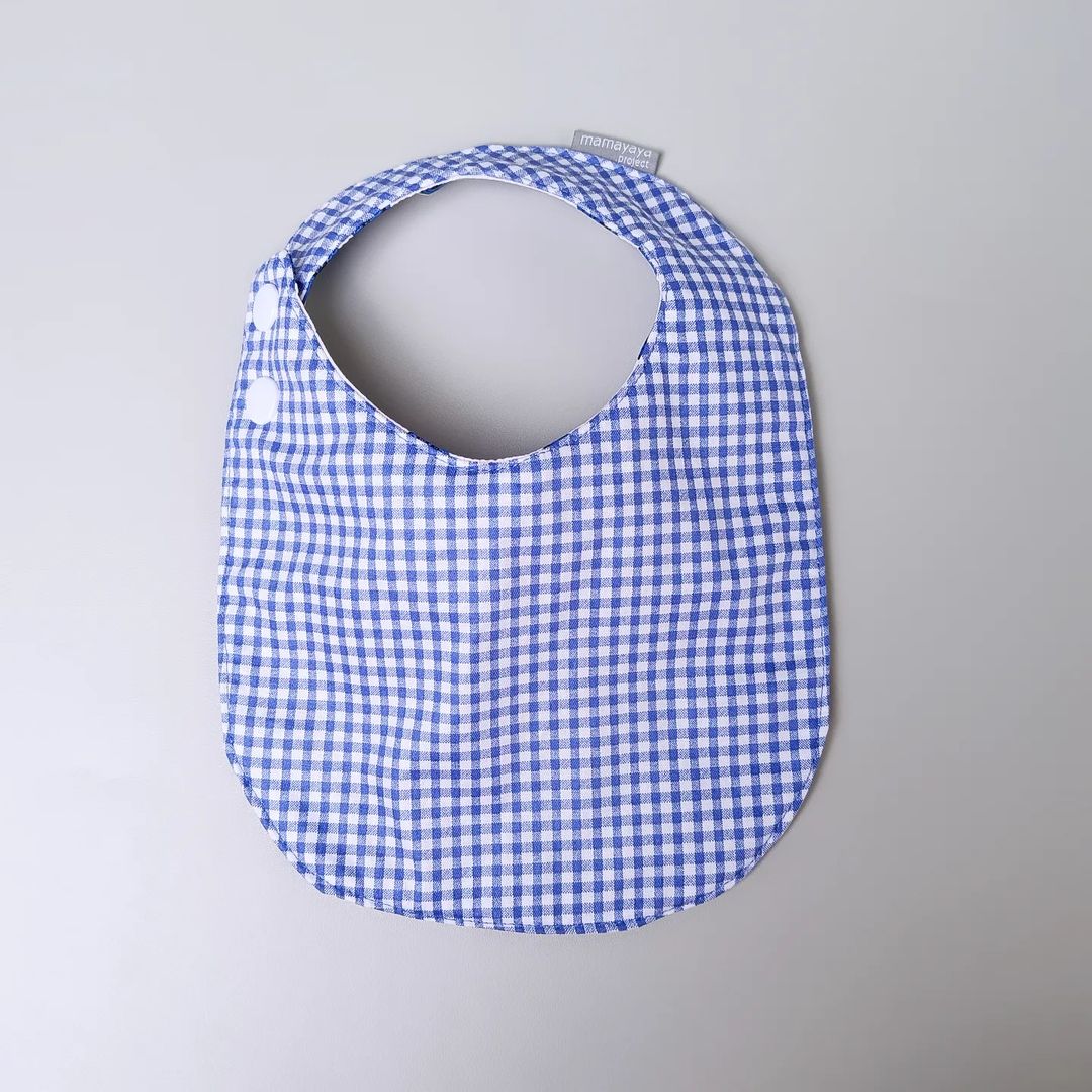 ROUND BIBS_A6091_FERRARI BLUE