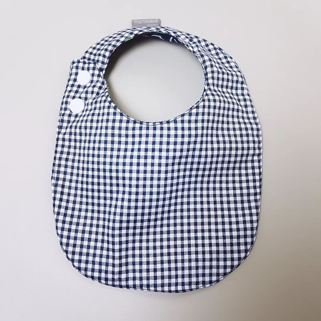 ROUND BIBS_A6125_BEACH NAVY