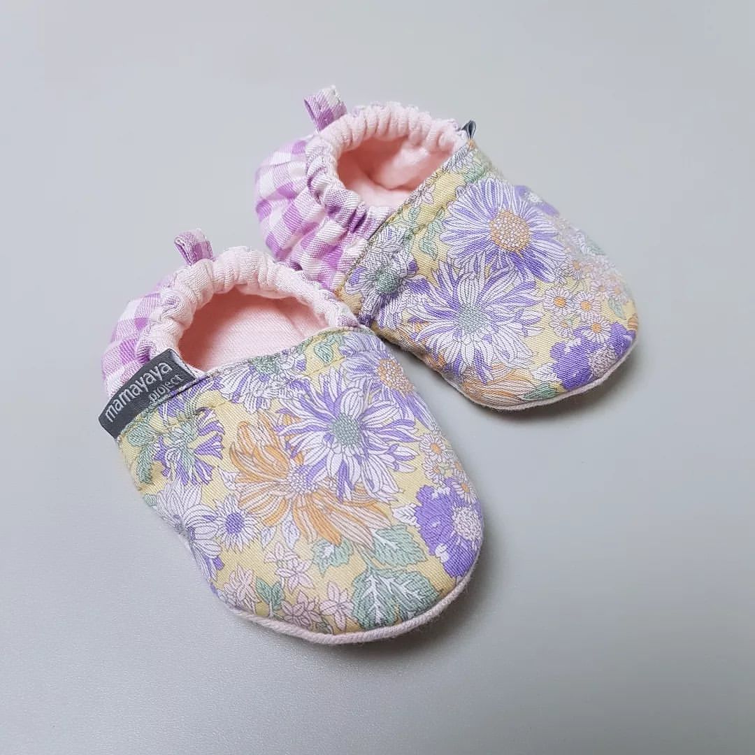 BABY SHOES_A6128_BUNGA KRISAN YELLOW_(9-12)