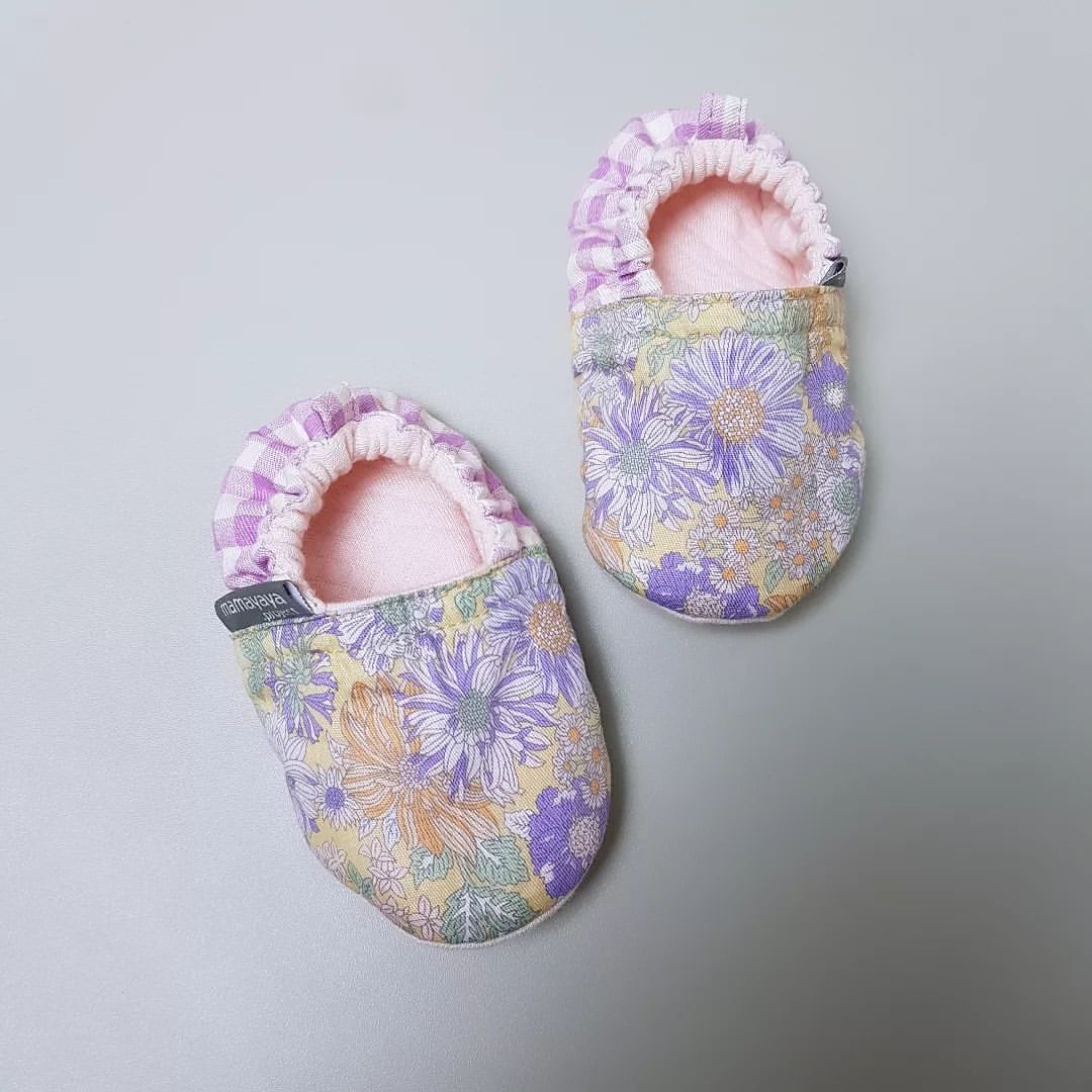 BABY SHOES_A6128_BUNGA KRISAN YELLOW_(9-12)