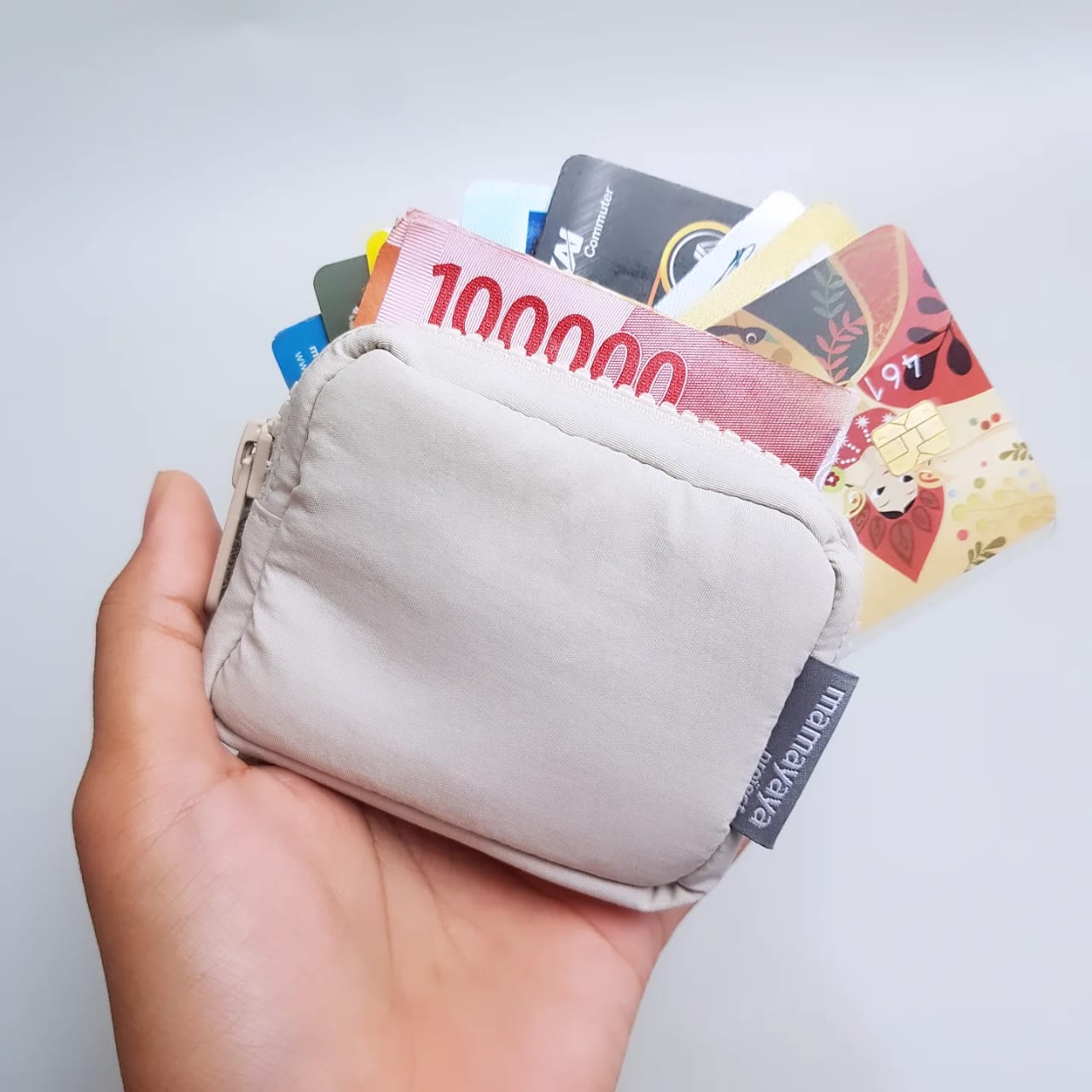 POUCH COIN_C6105_MODERN GREY (TASLAN)
