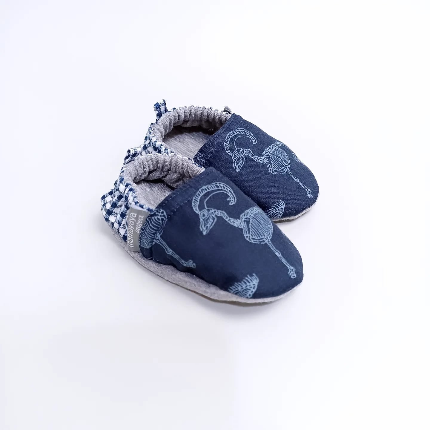 BABY SHOES_A6180_DINO FOSIL NAVY_(6-9)