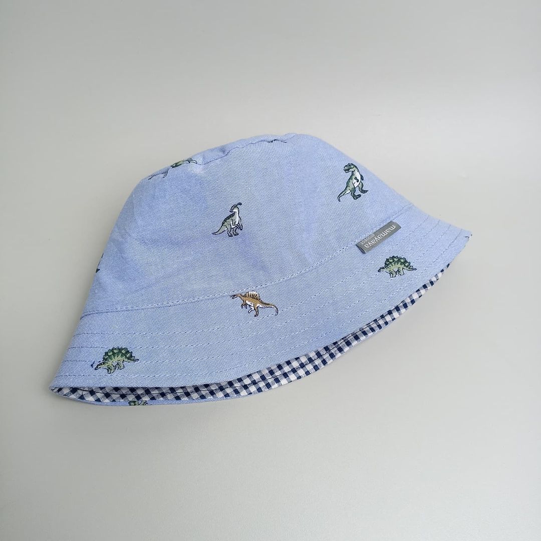 BUCKET HAT_A6345_DINO BIRU_60