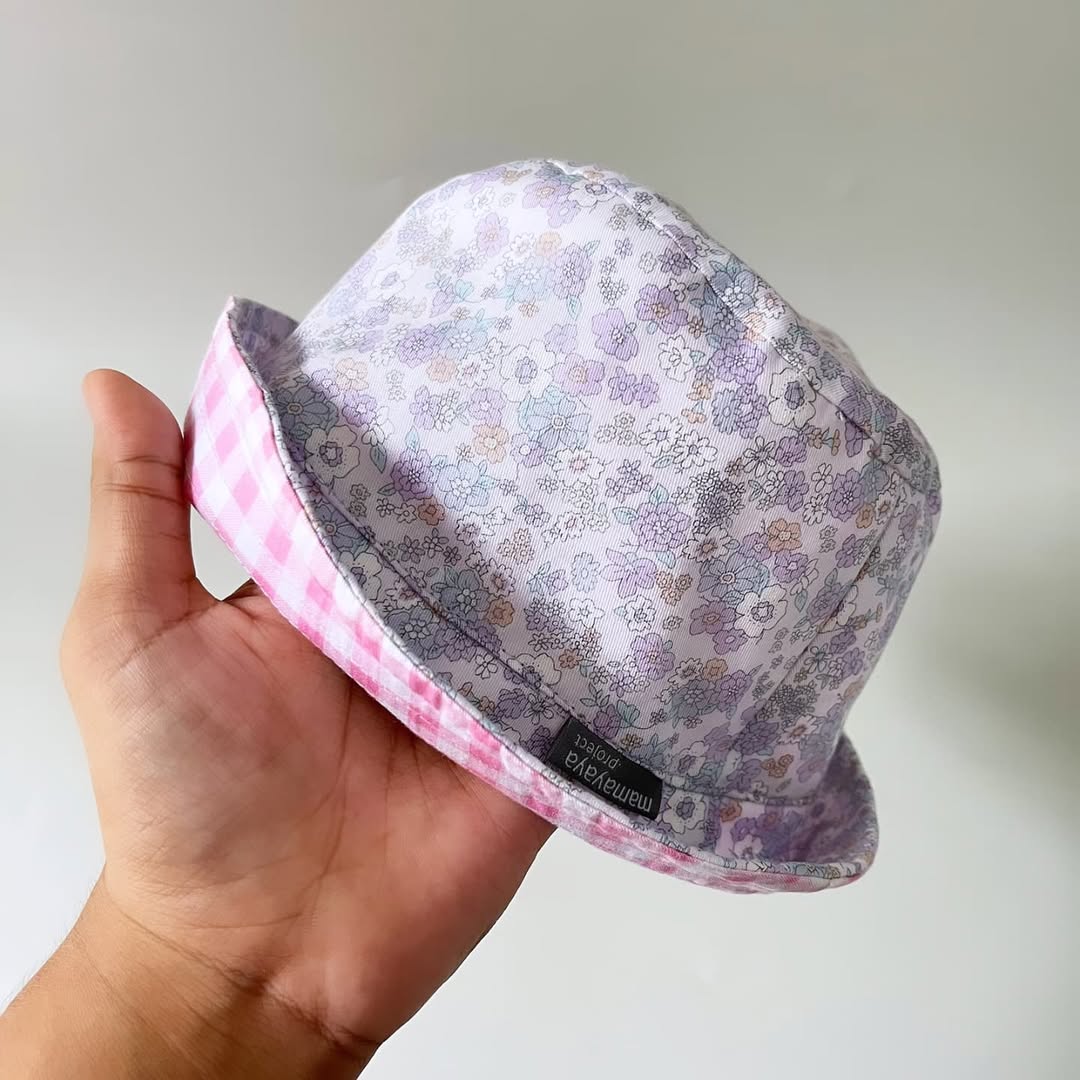 BUCKET HAT_A6368_BERGENIA LILAC_50