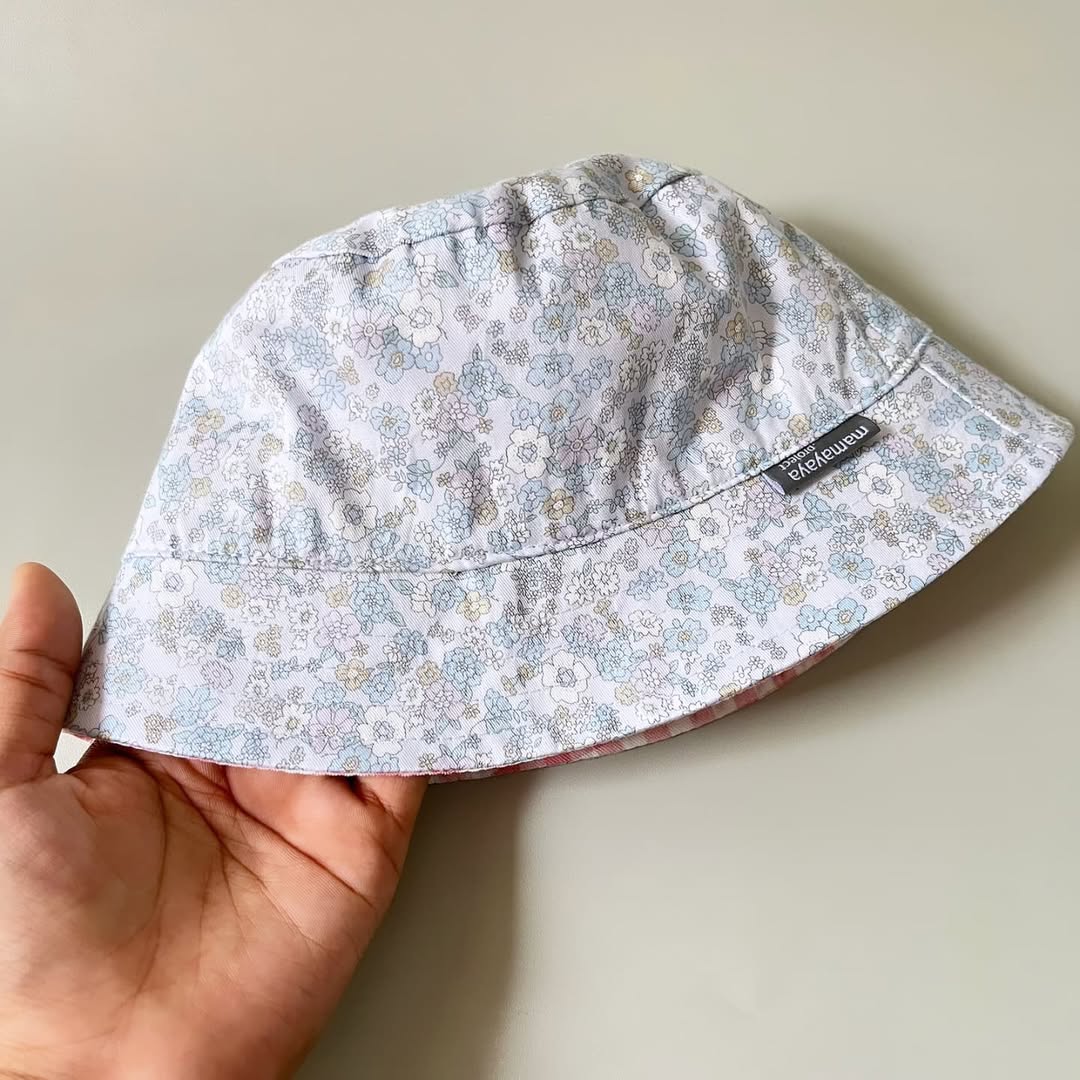 BUCKET HAT_A6379_BERGENIA BLUE_50
