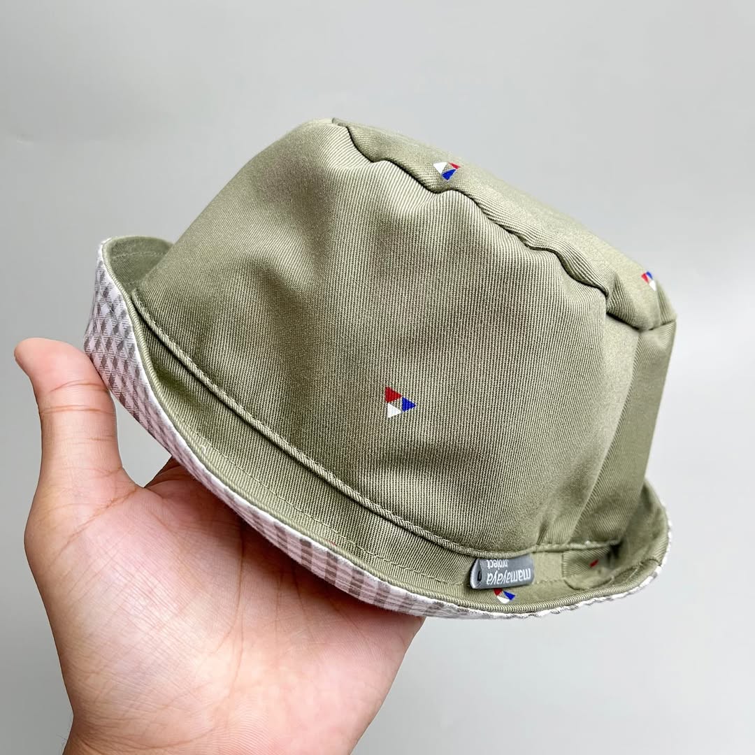 BUCKET HAT_A6418_SEGITIGA ARMY_48