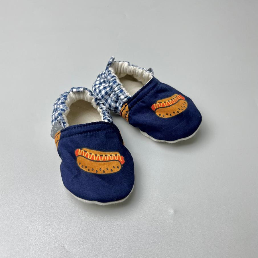 SET BABY | BUCKET HAT | BIBS | BABY SHOES_A7168_HOTDOG NAVY