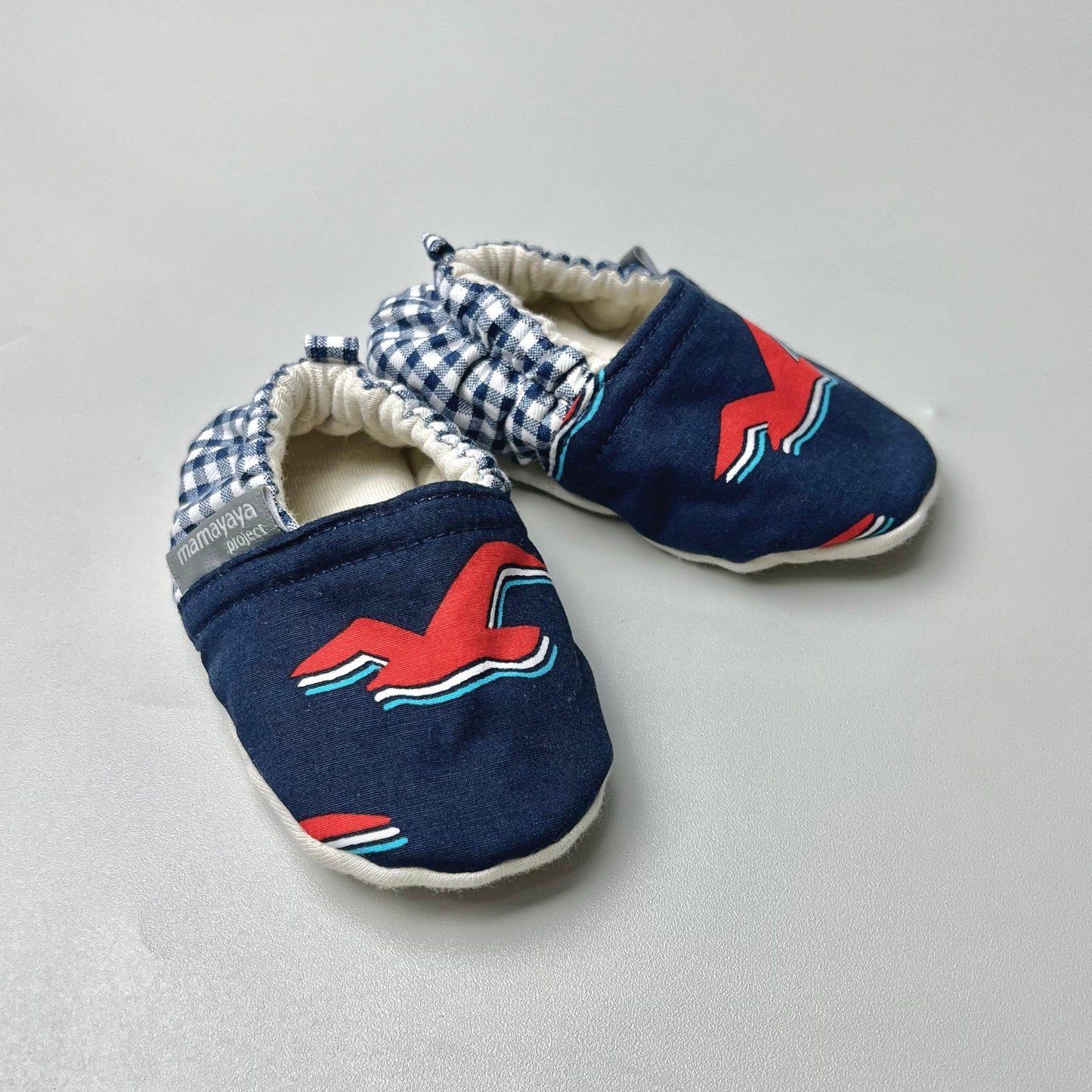 SET BABY | BUCKET HAT | BIBS | BABY SHOES_A7167_BURUNG MERAH NAVY