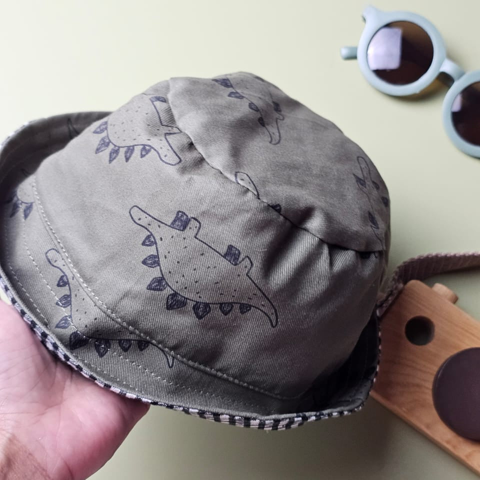 SET BABY | BUCKET HAT | BIBS | BABY SHOES_A7177_STEGO ARMY