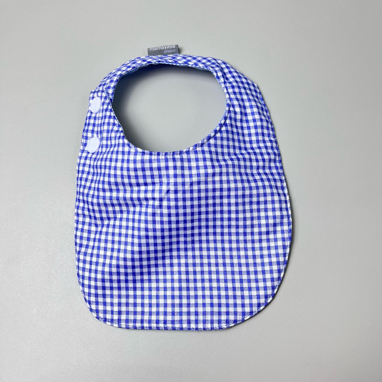 ROUND BIBS_A7214_PERAHU KOTAK BIRU
