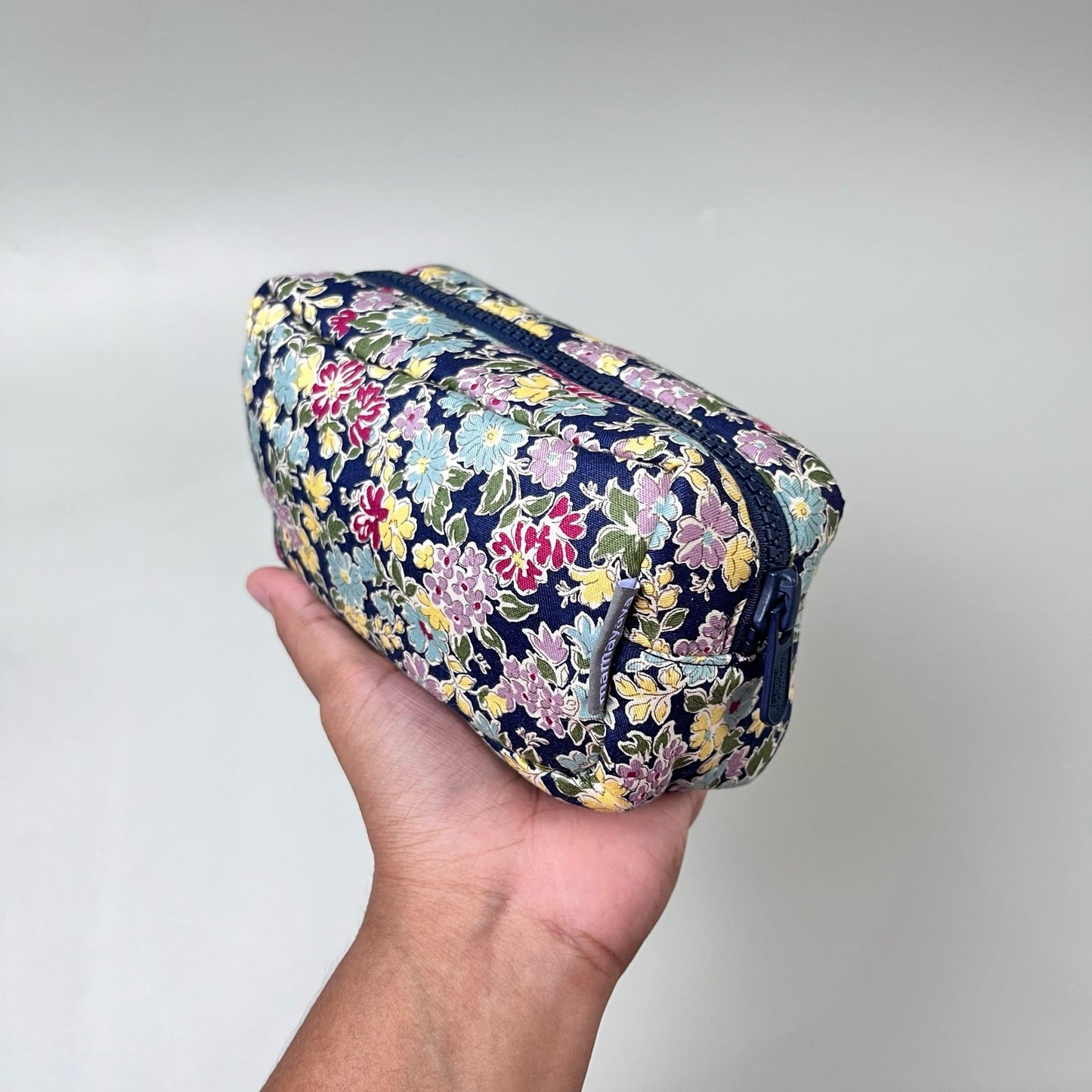 POUCH MEDIUM_A7050_CALENDULA NAVY