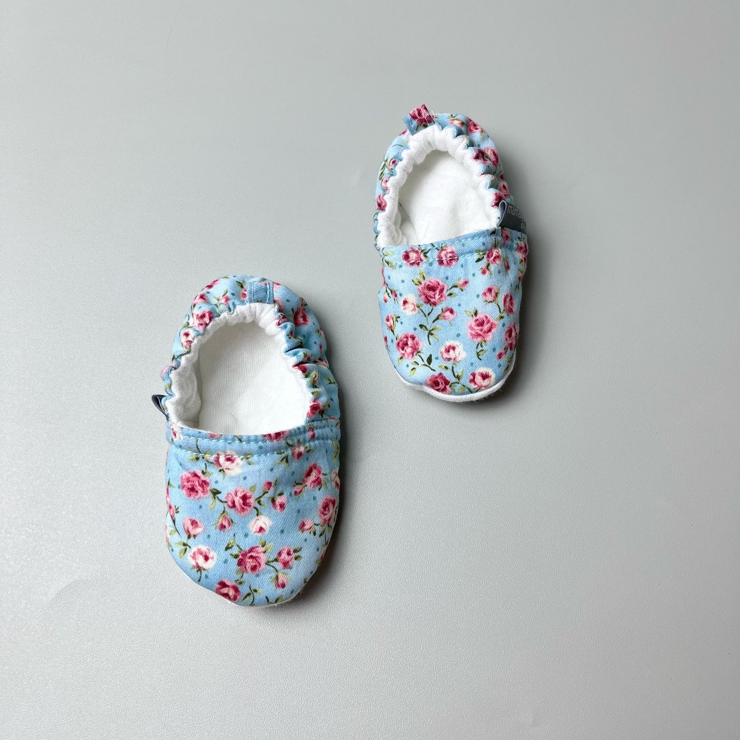 BABY SHOES_A3008_ROSE DASAR BIRU_(9-12)