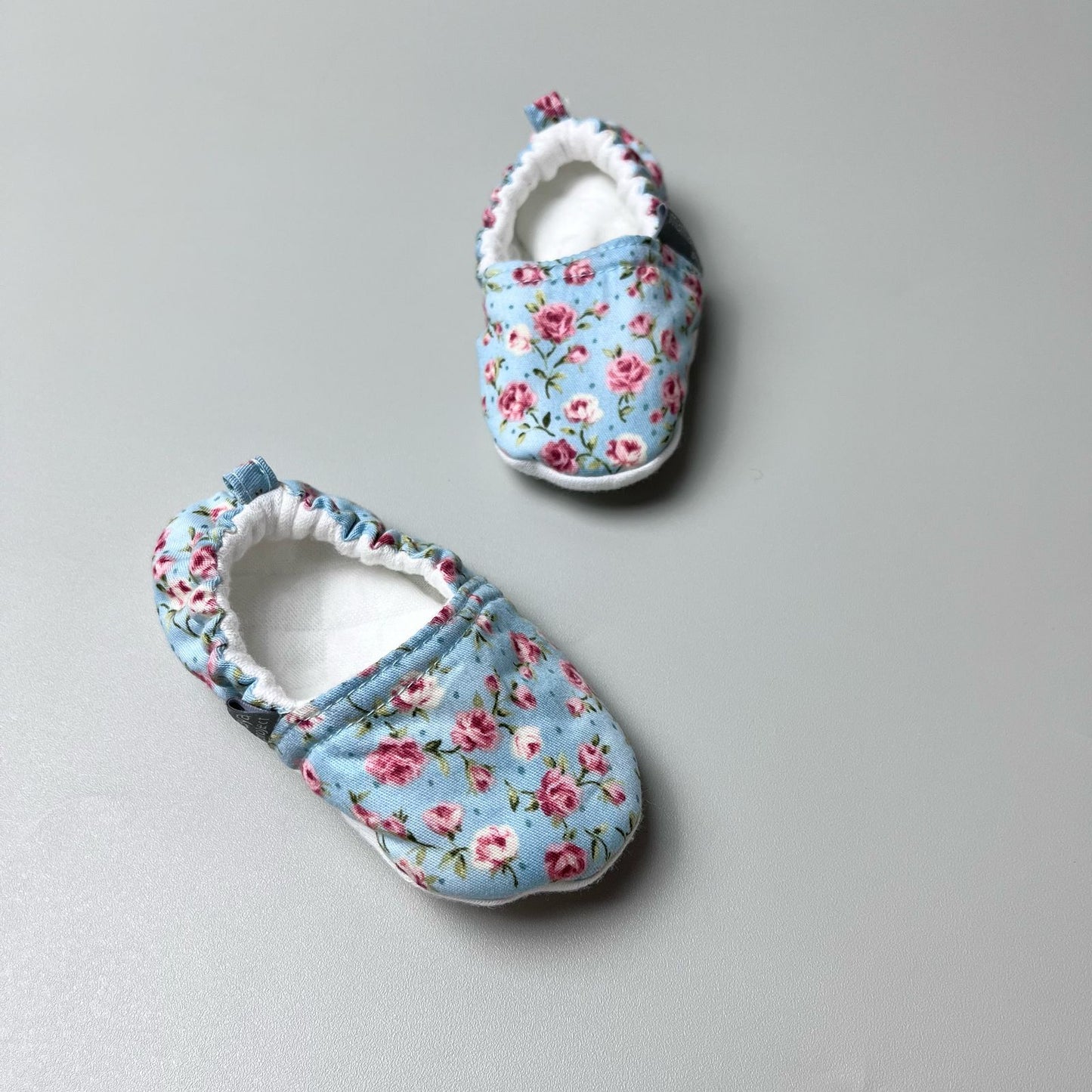 BABY SHOES_A3008_ROSE DASAR BIRU_(9-12)