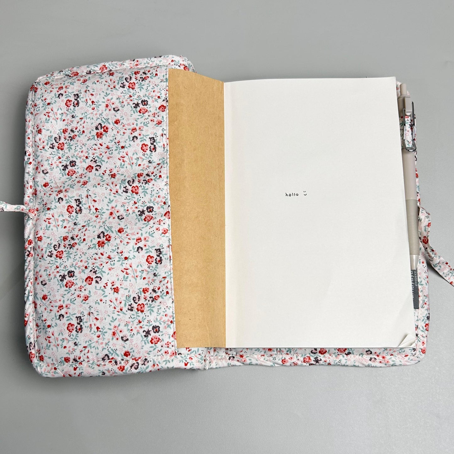 JOURNAL BOOK_A7063_BUNGA IRIS ORANGE