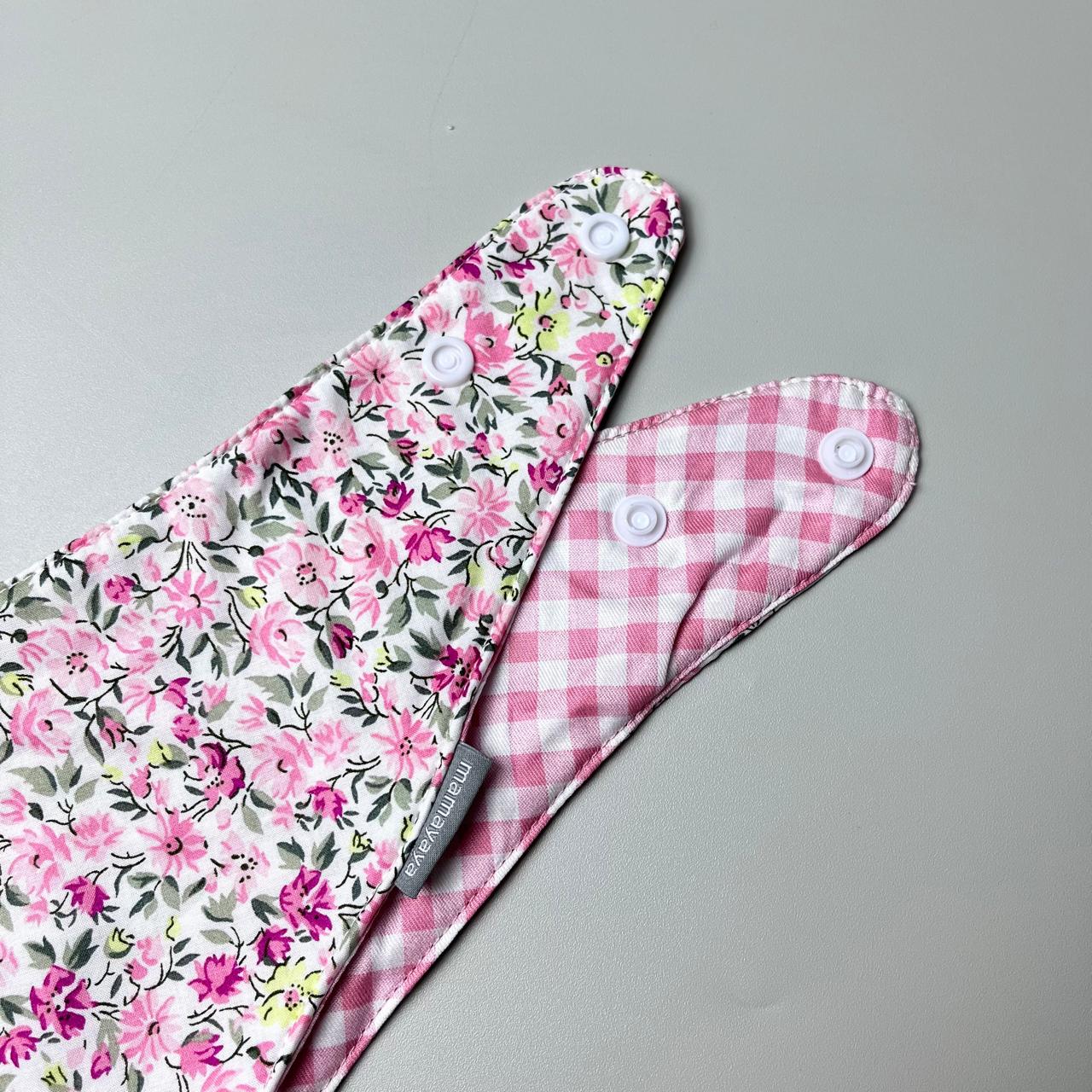 SCARF BIBS_A7233_MINI DAHLIA PINK
