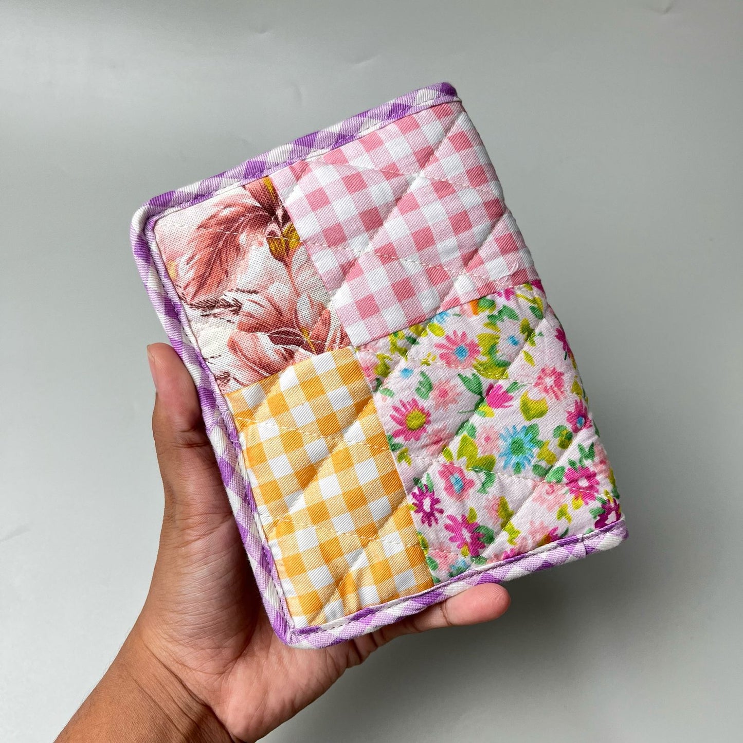 MINI "JOURNAL IBU"_REMAINING FABRIC PURPLE