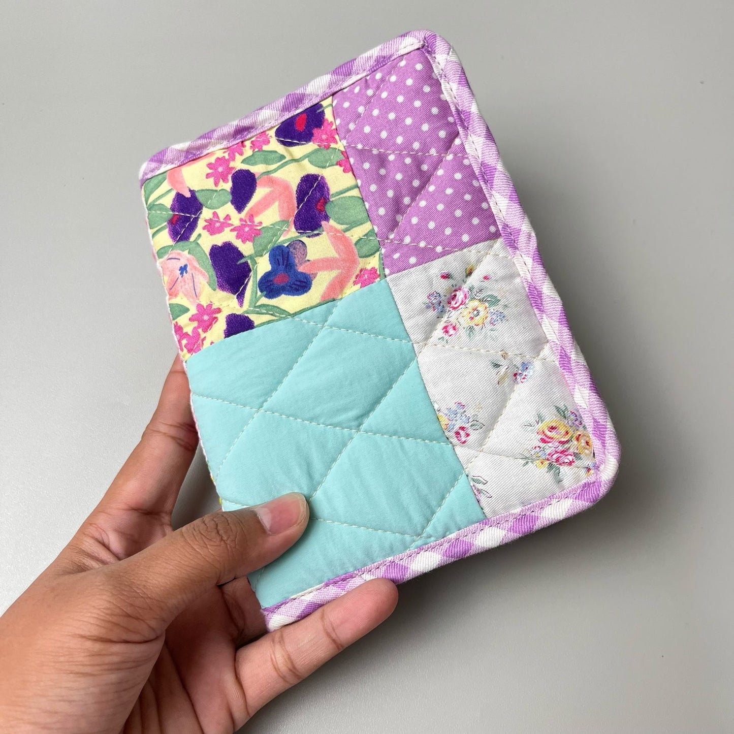 MINI "JOURNAL IBU"_REMAINING FABRIC PURPLE