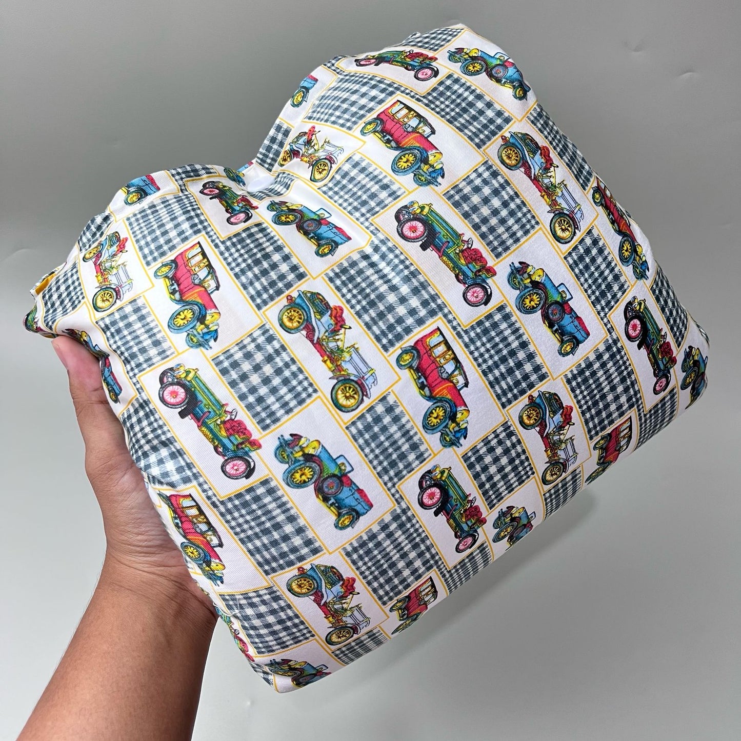 TRAVEL NURSING ARM PILLOW_A7263_MOBIL ANTIK HIJAU