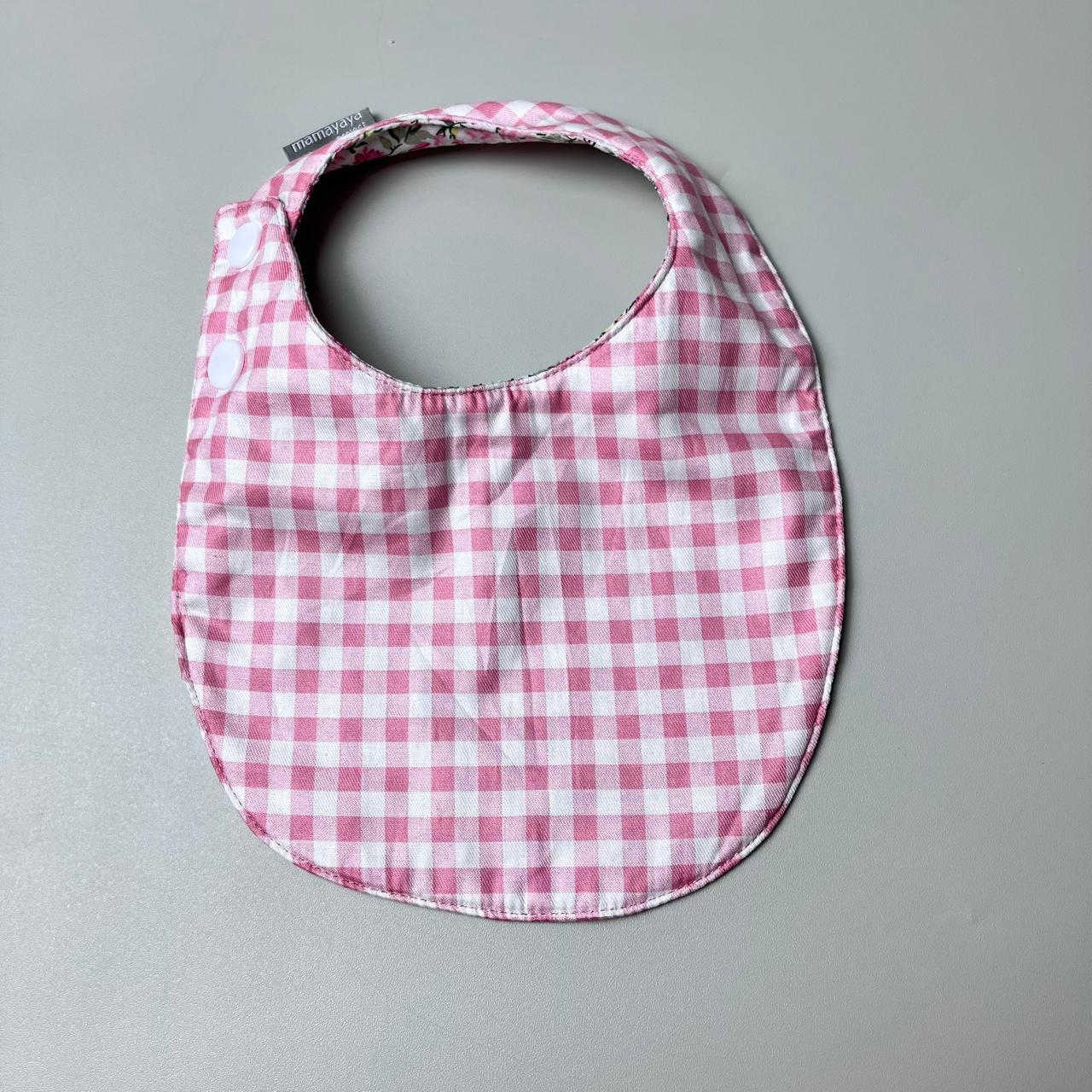 ROUND BIBS_A7233_MINI DAHLIA PINK