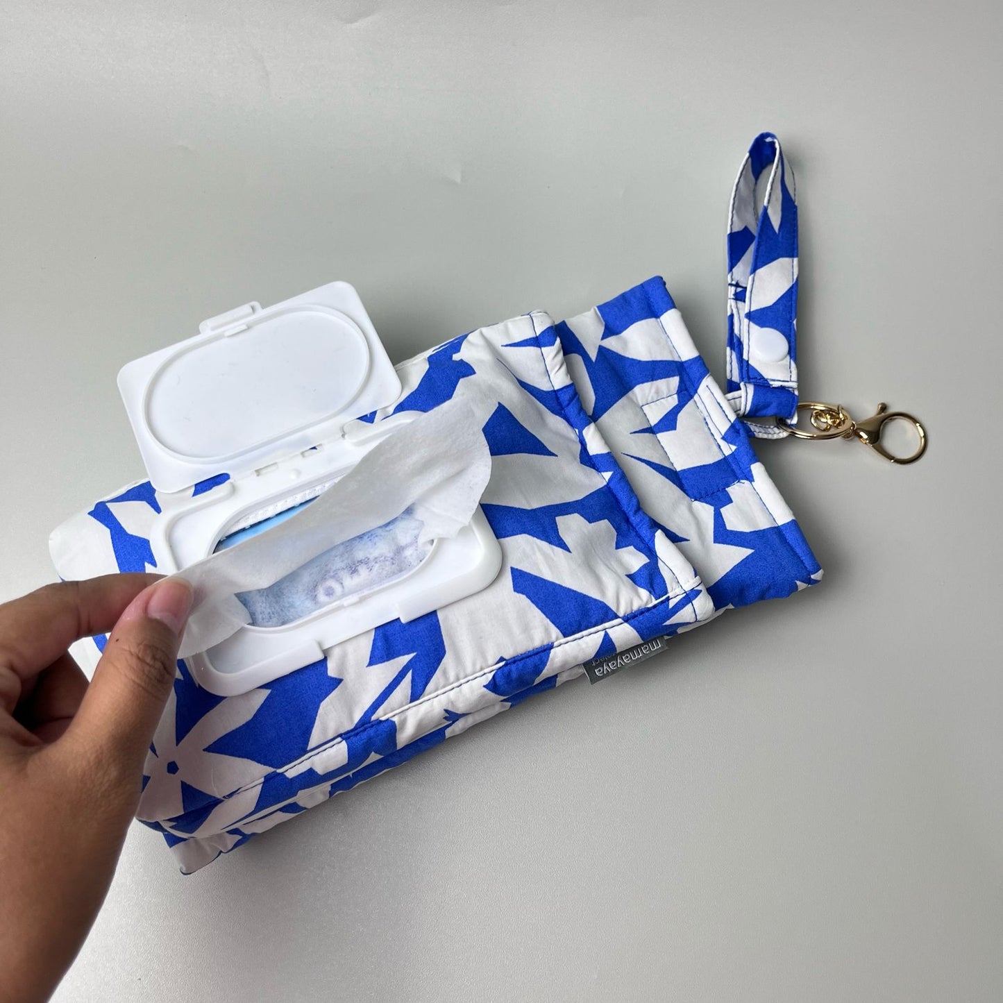 TISSUE POUCH 2 IN 1_A7255_CLEMATIS BIRU