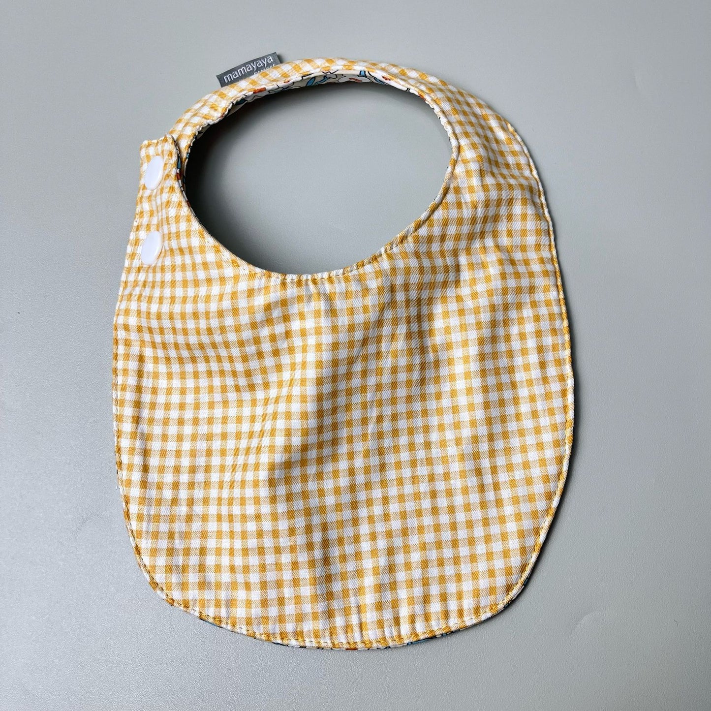 ROUND BIBS_A7250_DAISY PUTIH