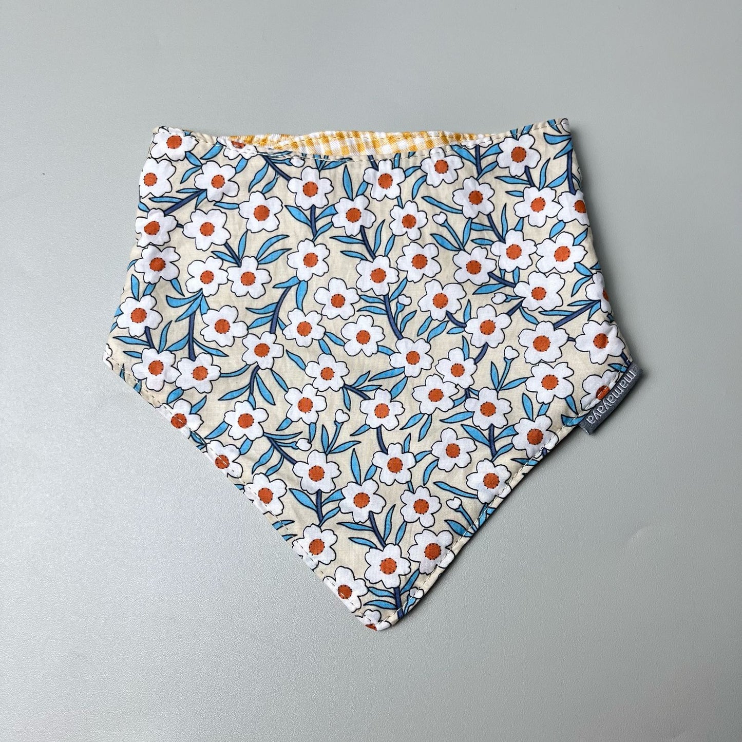 SCARF BIBS_A7250_DAISY PUTIH