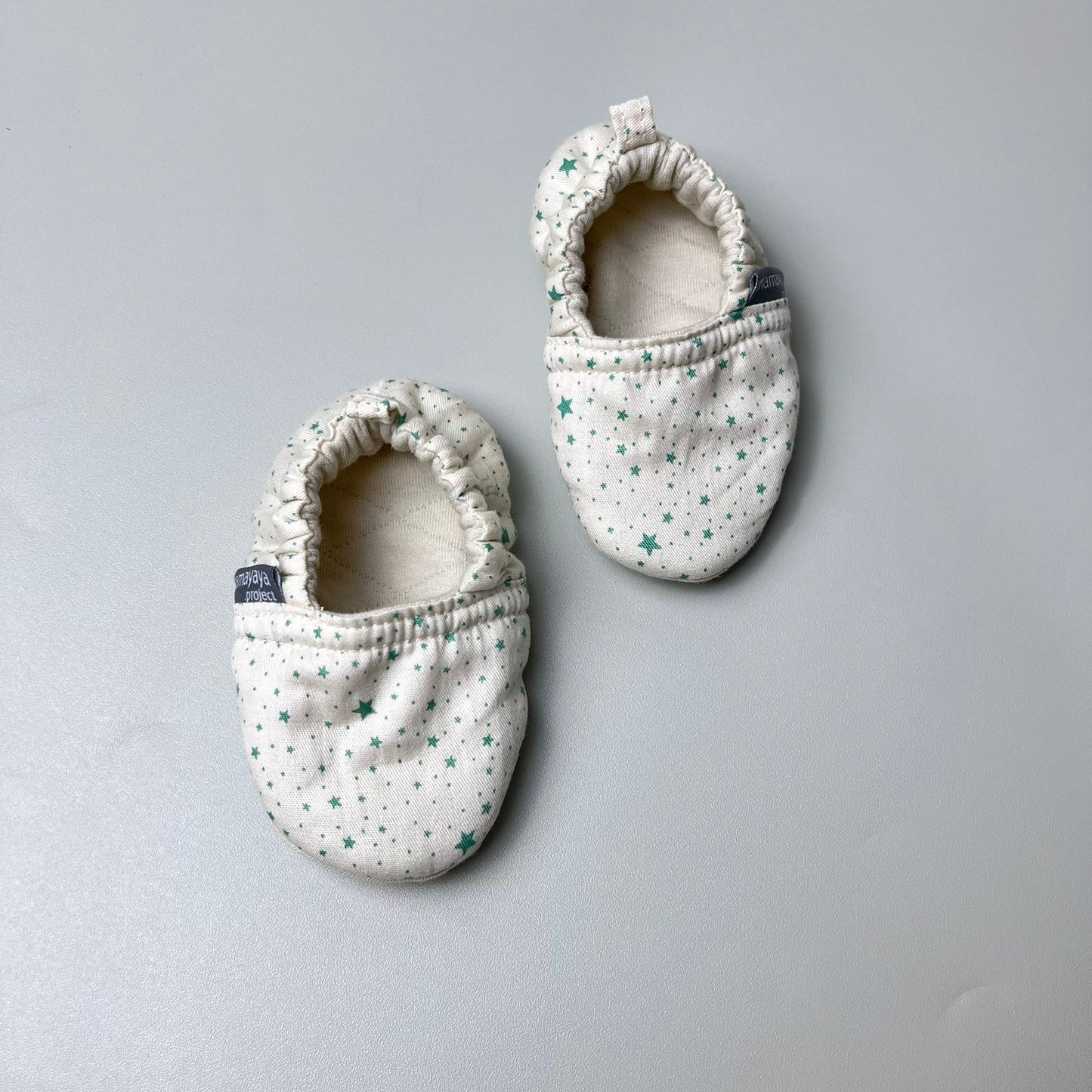 BABY SHOES_A7262_BINTANG MINI HIJAU_(9-12)