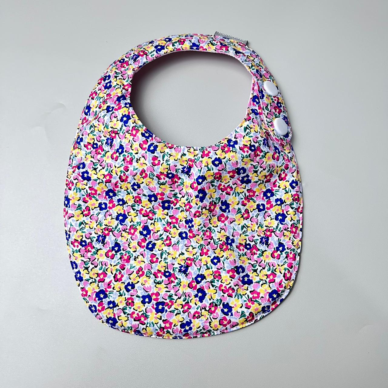 ROUND BIBS_A7251_CHEERFULL FLOWER